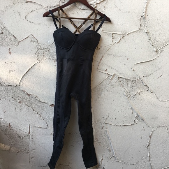 NEW IVY PARK x ADIDAS Knit Bodysuit Black Size S - Picture 6 of 16